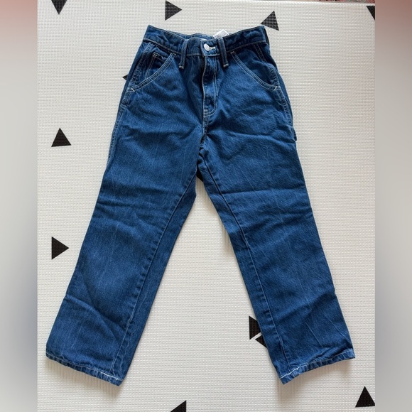 Old Navy|Big girl denim cargo jeans,wide leg (no distress) size 10 slim•••staple - Picture 2 of 7